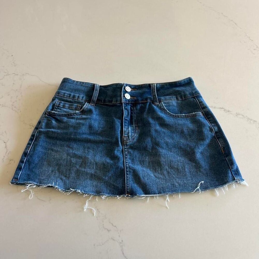 Celebrity-pink Women's Blue and Navy Skirt